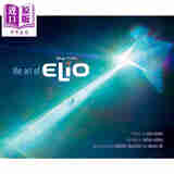 预售 地球特派员 设定集 Disney Pixar The Art of Elio 英文原版 Disney Pixar 电影画册 科幻动画电影