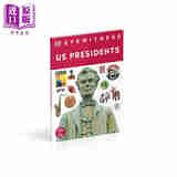 预售 Eyewitness系列 美国总统 Eyewitness Presidents 英文原版 DK 政治科普读物 畅销美国历史百科 总统故事