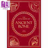 预售 古罗马小书 史诗文明袖珍指南 包括关键事件 人物 趣闻 The Little Book of Ancient Rome 英文原版 Summersdale