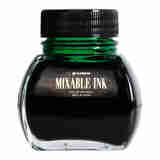 白金（PLATINUM） 60ml彩色颜料墨水 INKM-1200 非碳素钢笔墨水 彩墨 绿色（#41） 1瓶