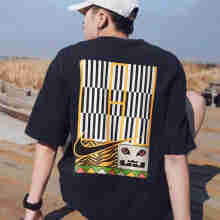 耐克（NIKE）短袖T恤衫男装夏季新款透气舒适跑步健身运动圆领上衣 DQ1882-010黑色 L