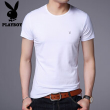 playboy 短袖 男士T恤 白色短袖1512 