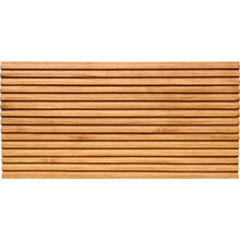 格栅长城板网红电视背景墙吊顶护墙板装饰板网格凹凸形生态木 木纹灰