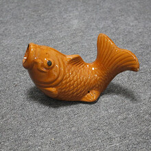 陶瓷金鱼嘴出水口房顶天棚排水口屋顶外墙锦鲤鱼漏水楼顶滴水龙头