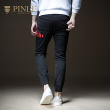 品立（PINLI） 修身裤 青春休闲 男士牛仔裤