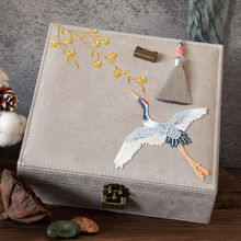 無料発送 刺繡盒 漆芸