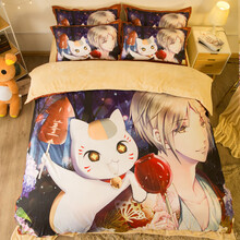 夏目友人帐床单图片 京东