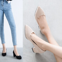 阿诗曼 Asmile 尖头高跟鞋价格报价行情 京东