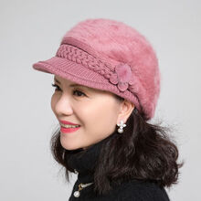针织小花帽图片 京东 针织小花帽图片 京东