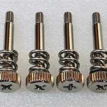 散热器螺丝 弹簧螺丝 电脑cpu散热器风扇改装螺丝lga775115x136o6m3手