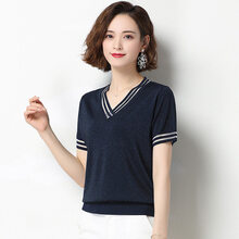 女修身半截袖 - 京东