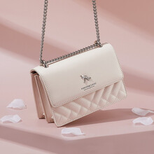 22 条评论红蜻蜓女包秋季新款斜挎包复古豆腐包简约气质小方包单肩