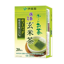 伊藤园抹茶绿茶玄米 茶包 图片 京东