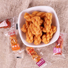 麻花红糖小麻花传统糕点办公室零食传统糕点 黑糖味【甜味焦香】 50包