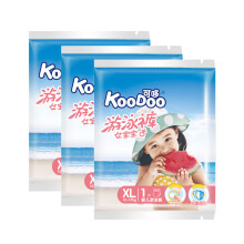 可哆（KooDoo）婴儿尿裤游泳纸尿裤10片以下