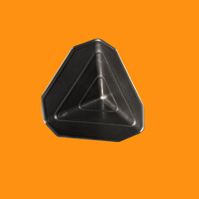 塑料护角三面黑色包角直角快递纸箱打包装用护角家具包边保护角 48*50