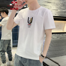 俞兆林（YUZHAOLIN） 长袖 男士T恤 T101白色 
