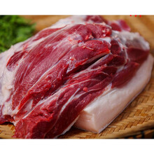 贵州农家现杀新鲜土猪纯五花肉农村黑猪前腿后腿排骨孕妇前夹1斤 梅柳