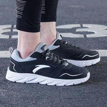 安踏（ANTA）跑步鞋(5515网面)黑/浅灰-5 41