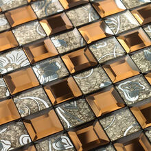 茶色玻璃背景墙价格报价行情 京东