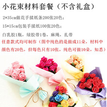 玫瑰纸花材料套装价格报价行情 京东
