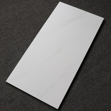 客厅柔光爵士白中板卫生间阳台大理石纹瓷砖400x800厨房浅色墙砖 款式