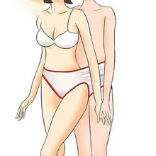 万世私迷 性感情趣内衣连体双人情侣内裤男女合体共用一片式夫妻火辣