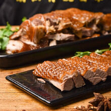 陆彬记潮州卤鹅卤味熟肉狮头鹅潮汕卤水特产鹅肉即食1400g 半只鹅肉