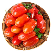 顺丰 丹东409花生小柿子 新鲜圣女果小番茄 碱地西红柿 3斤