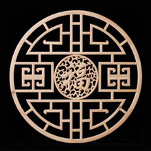 中式圆形花格窗