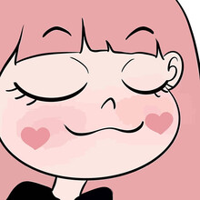 帕提拉(patila)数字油画diy手工画简约情侣头像卡通涂色油画日漫清新