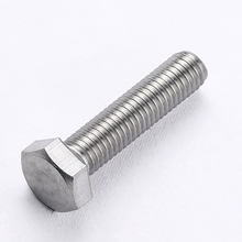 316不锈钢外六角螺丝全牙螺栓加长六角头螺钉 50个/包 m10*70