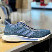 阿迪达斯 （adidas）男鞋新款老爹鞋轻便透气运动鞋舒适缓震休闲跑步鞋 FX6887蓝色 41