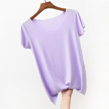 淡紫色t恤