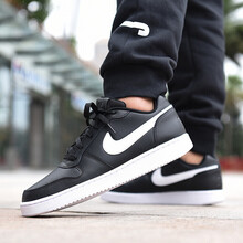 耐克（NIKE）板鞋EBERNON黑色低帮AQ1775-002 