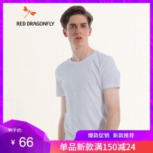 红蜻蜓（RED DRAGONFLY） 短袖 男士T恤 蓝色 