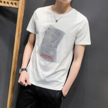 丹杰仕（DAN JIE SHI） 短袖 男士T恤 T19255白色 