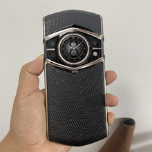 m6 m4 m5 皮质后盖后壳 换壳换皮 手机后盖真皮8848配件 m6蜥蜴皮黑色