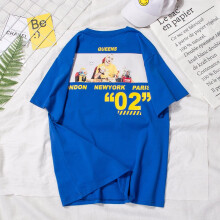 知鸥（ZHIOU） 短袖 男士T恤 864蓝色 