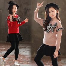 韩版女童卫衣加绒