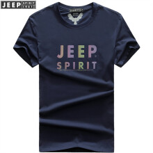 Jeep 短袖 男士T恤 蓝色304011 