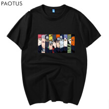 堡途（PAOTUS） 短袖 男士T恤 黑色6003-2 