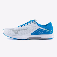 美津浓（MIZUNO）跑步鞋白/银/蓝 41