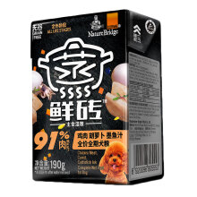 比瑞吉 混合味口味全阶段狗粮 鲜砖犬口味随机190g*1盒