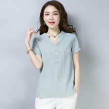 婪澈 3D，中国结，卷袖，前短后长 短袖 T恤 女 