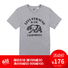 Levis 短袖 男士T恤 22491 0350灰色 