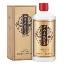 谷养康粮食酒52度375mL-500mL，500ml/瓶 浓香型，浓香