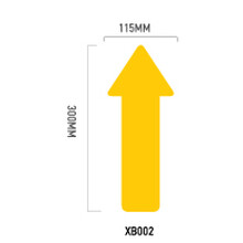 箭头指示地贴工厂车间厂房地面指示标识方向指引贴耐磨防滑 直行箭头