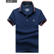 吉普（JEEP） 短袖 男士T恤 952蓝色 