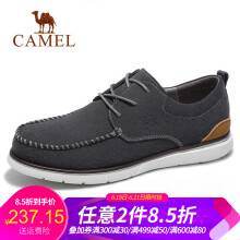 骆驼（CAMEL）男士A912266710  灰色 40